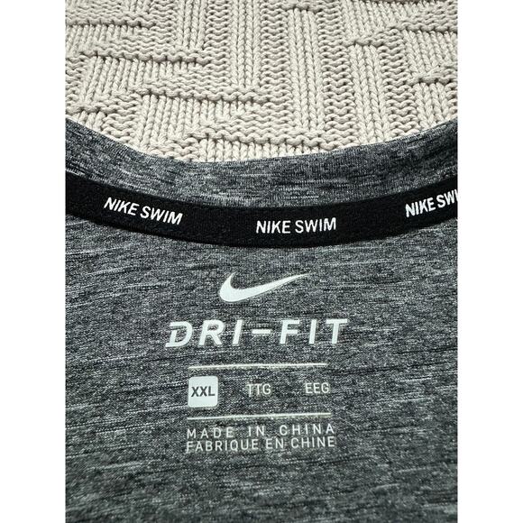 Nike gray swim rashguard size XXL - Picture 4 of 6